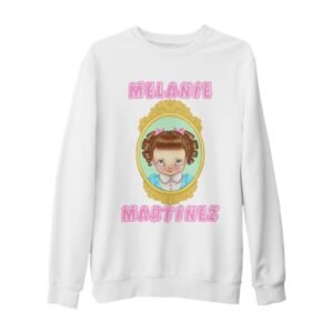 melanie martinez White & Pink Sweatshirt