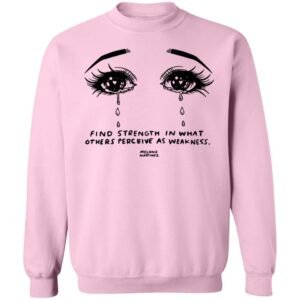 melanie martinez merch Pink & Black Sweatshirt