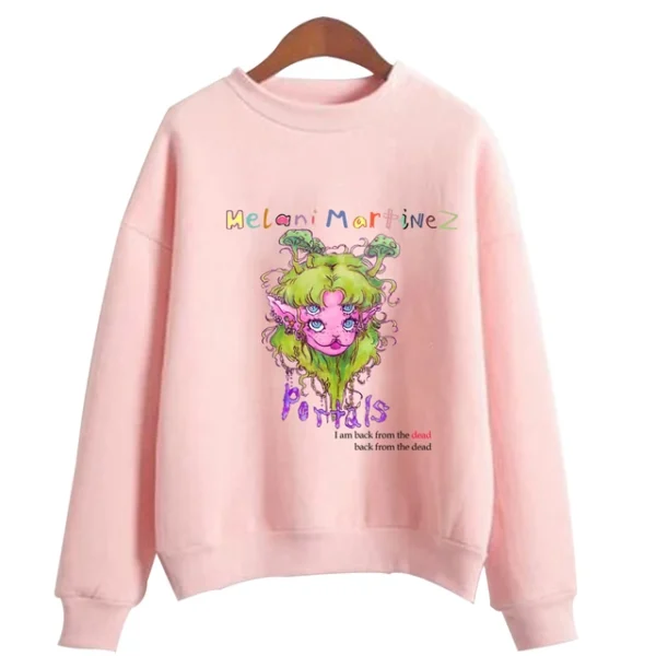 Melanie Martinez Portals Album Pink Sweatshirt