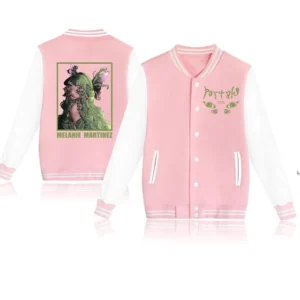Melanie Martinez Portals Print Pink Jacket